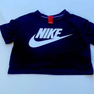 Crop top nike woman black